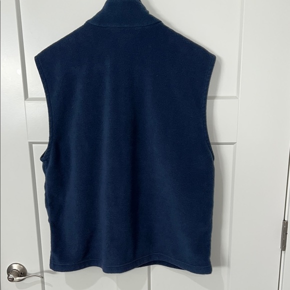 Columbia Blue Fleece Full Zip Vest Sz  L - Picture 3 of 7